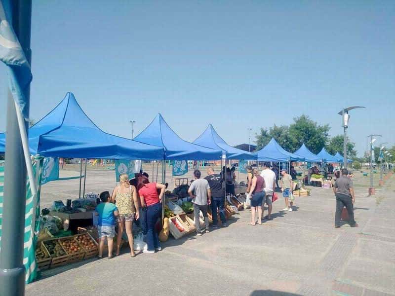 El mercado itinerante benefició
a vecinos de La Nueva Formosa