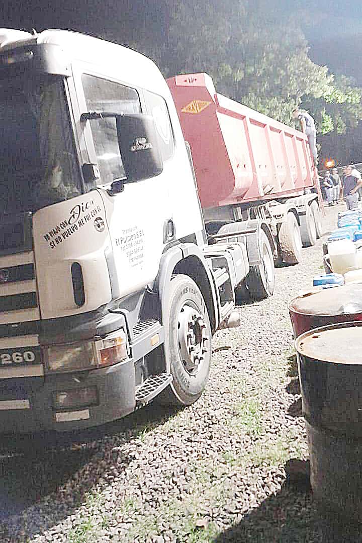 La Policía secuestró 
14.000 litros de combustible