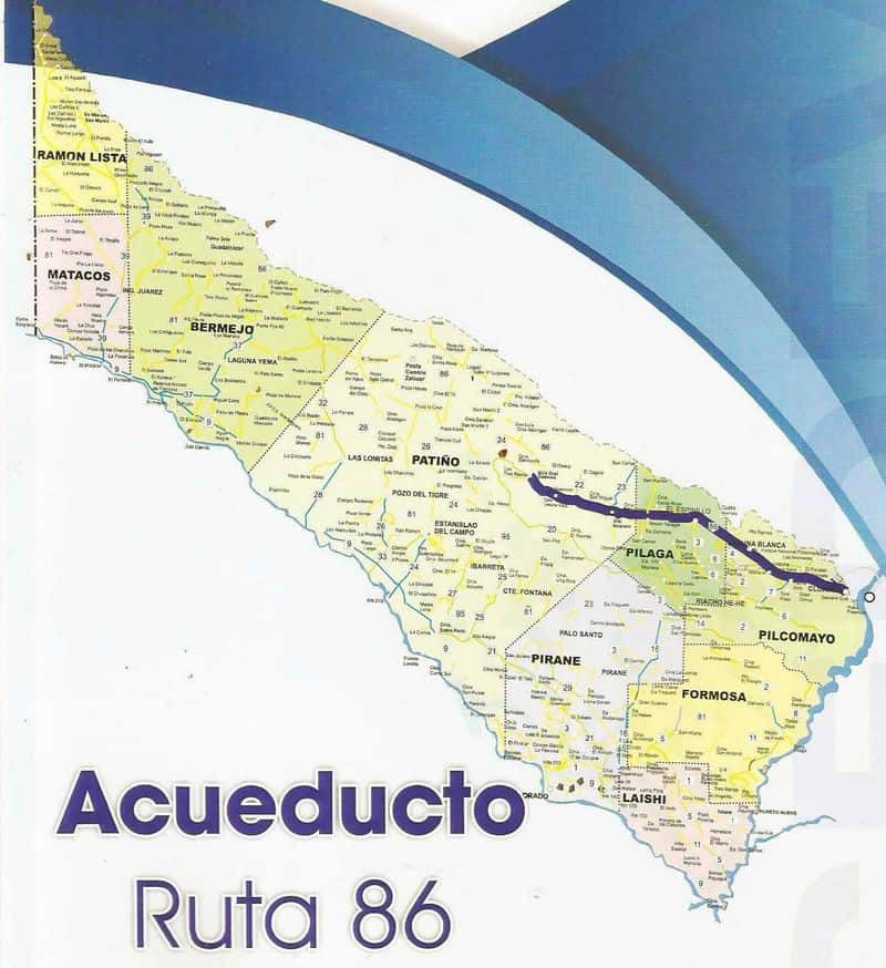 Acueducto entre Puerto Pilcomayo y Villa 
Güemes: Misión técnica recorrió la zona