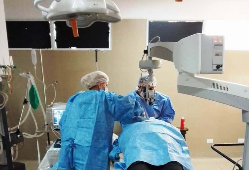 En el hospital de Las Lomitas se realizó 
una nueva ronda de cirugías oftalmológicas