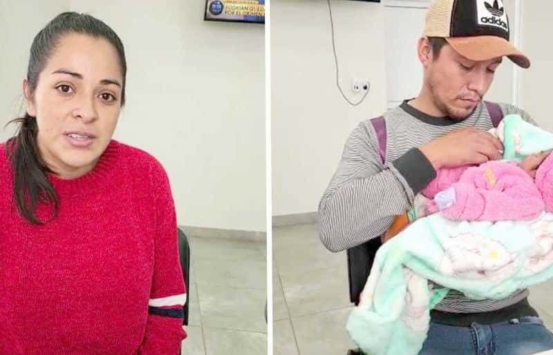 Es oriunda de El Sauzalito, Chaco, y 
tuvo a su beba en el Hospital de Juárez