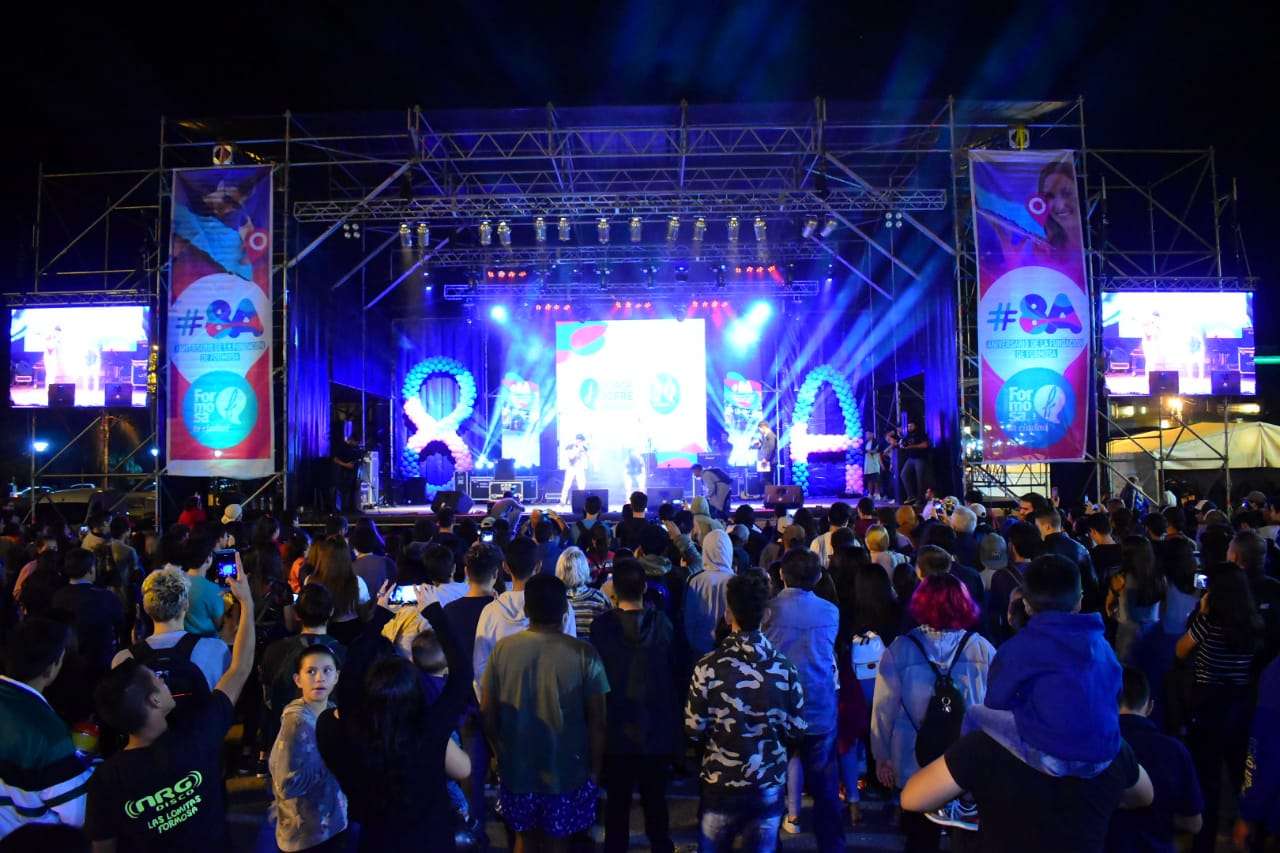 Formosa festejará su cumpleaños con shows musicales