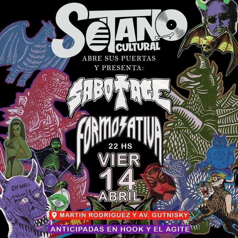 Sótano Cultural abre sus puertas 
con tres días de rock en vivo