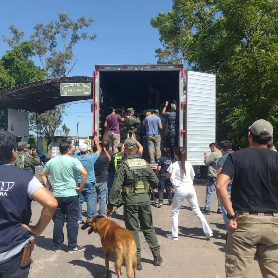 Gendarmería secuestró más de 5 toneladas de marihuana en Fermín Rolón