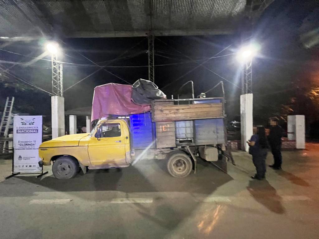 Incautaron 4.000 litros de nafta en Formosa