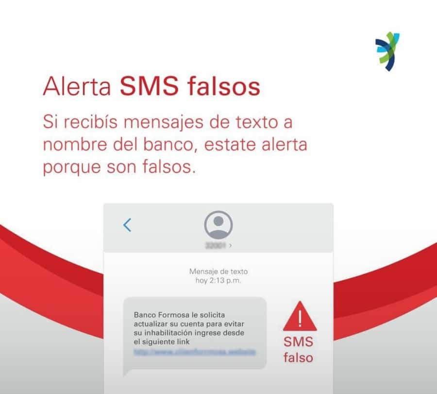 alerta SMS falsos