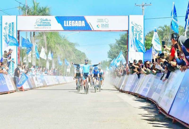 Laguna Blanca recibió la primera etapa de 
la Vuelta Formosa Internacional 2023