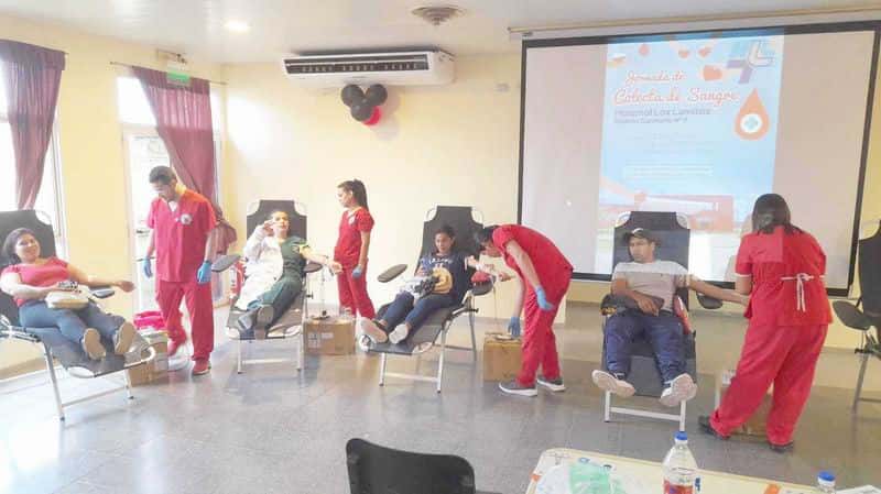 Exitosa colecta voluntaria de donación de sangre