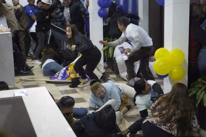 Impactantes imágenes del asesinato al candidato a la presidencia de Ecuador, Fernando Villavicencio