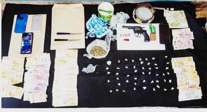 La Policía secuestró 50 dosis de cocaína y 
anuló dos centros de distribución de drogas