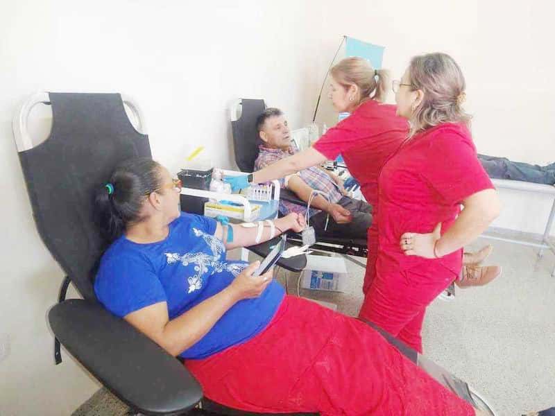 Nueva colecta de sangre en
el Hospital de Laguna Yema