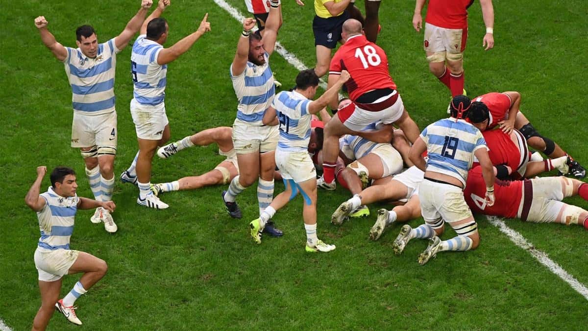 Los Pumas vencieron a Gales y clasificaron a las semifinales del Mundial de rugby