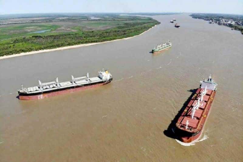 Países de la región discuten 
monto de peaje en hidrovía Paraná