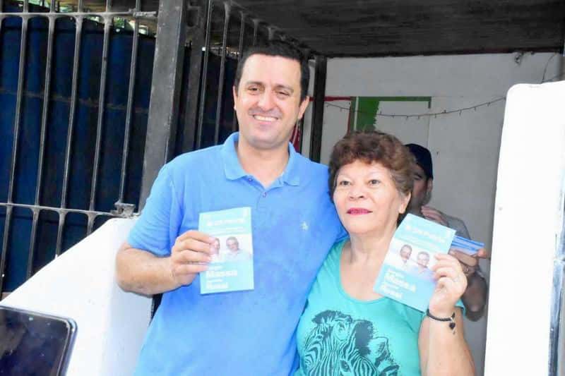 El vicegobernador Solís acompañó recorrida
de UP por barrios del circuito 3 de capital