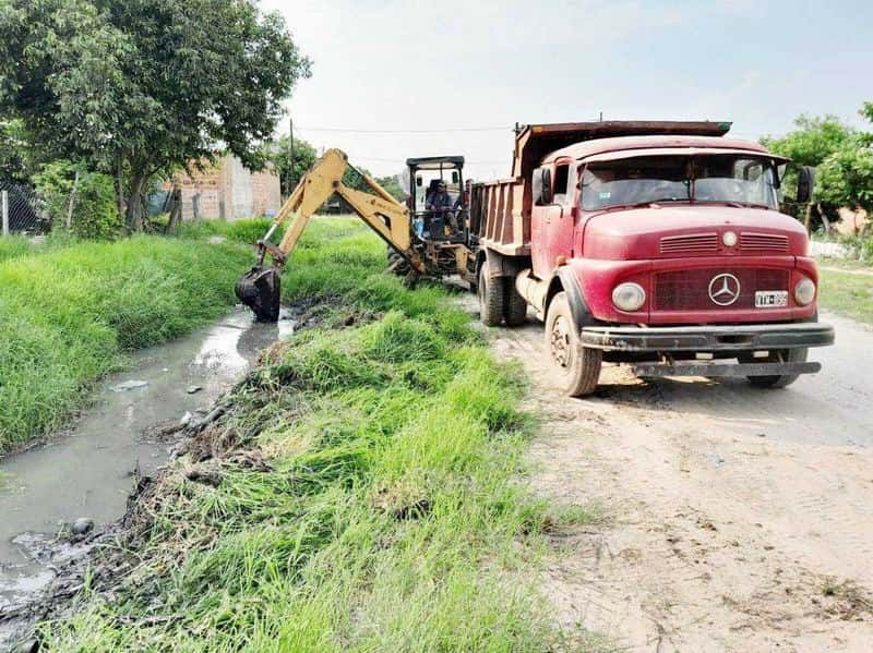 Múltiple accionar del municipio para el 
mantenimiento del drenaje en toda la ciudad