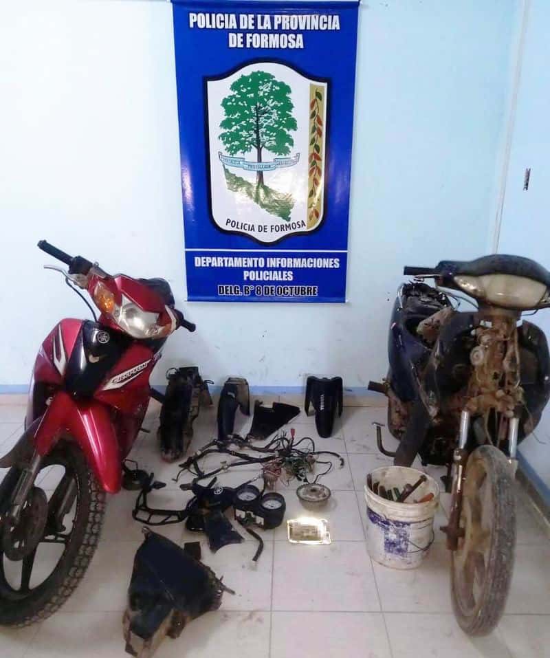 La Policía detuvo a dos hombres y 
secuestró dos motos adulteradas