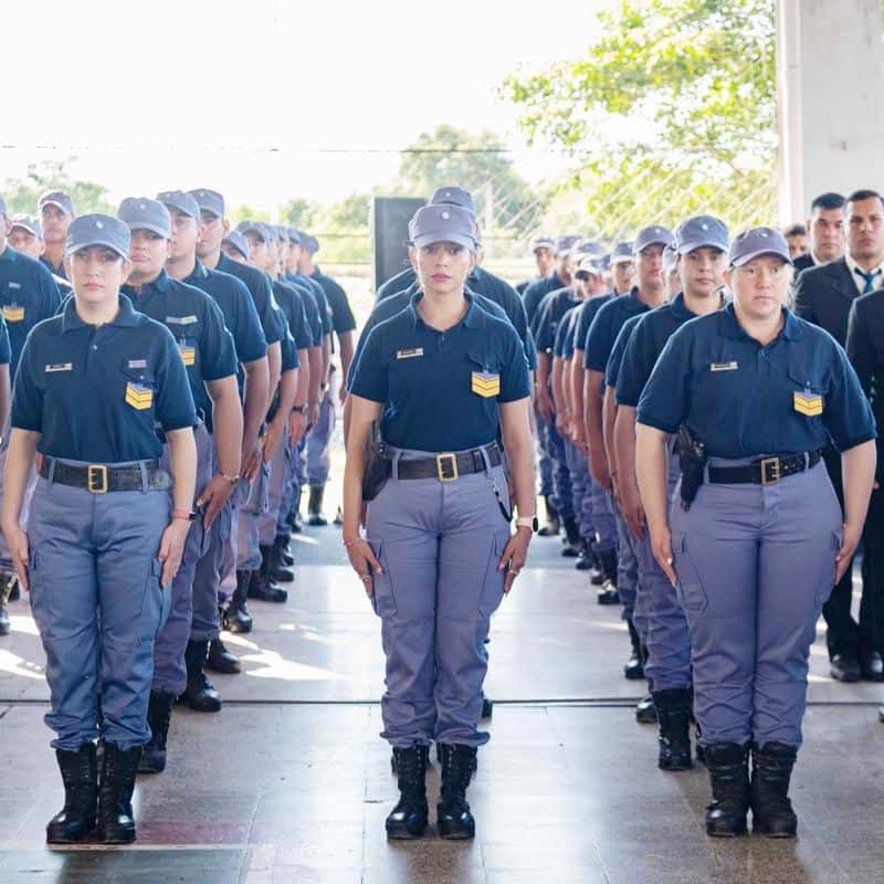 Más de 1.200 policías de Formosa fueron
promovidos al grado inmediato superior