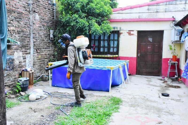 Dengue: brigadas realizan trabajo
de rastrillaje casa por casa