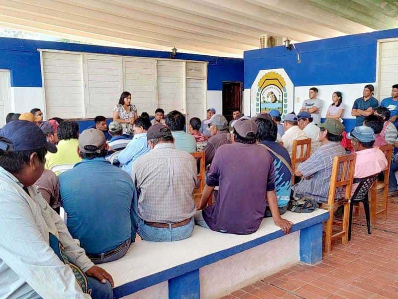 Asistencia alimentaria en El
Chorro, El Quebracho y Divisadero