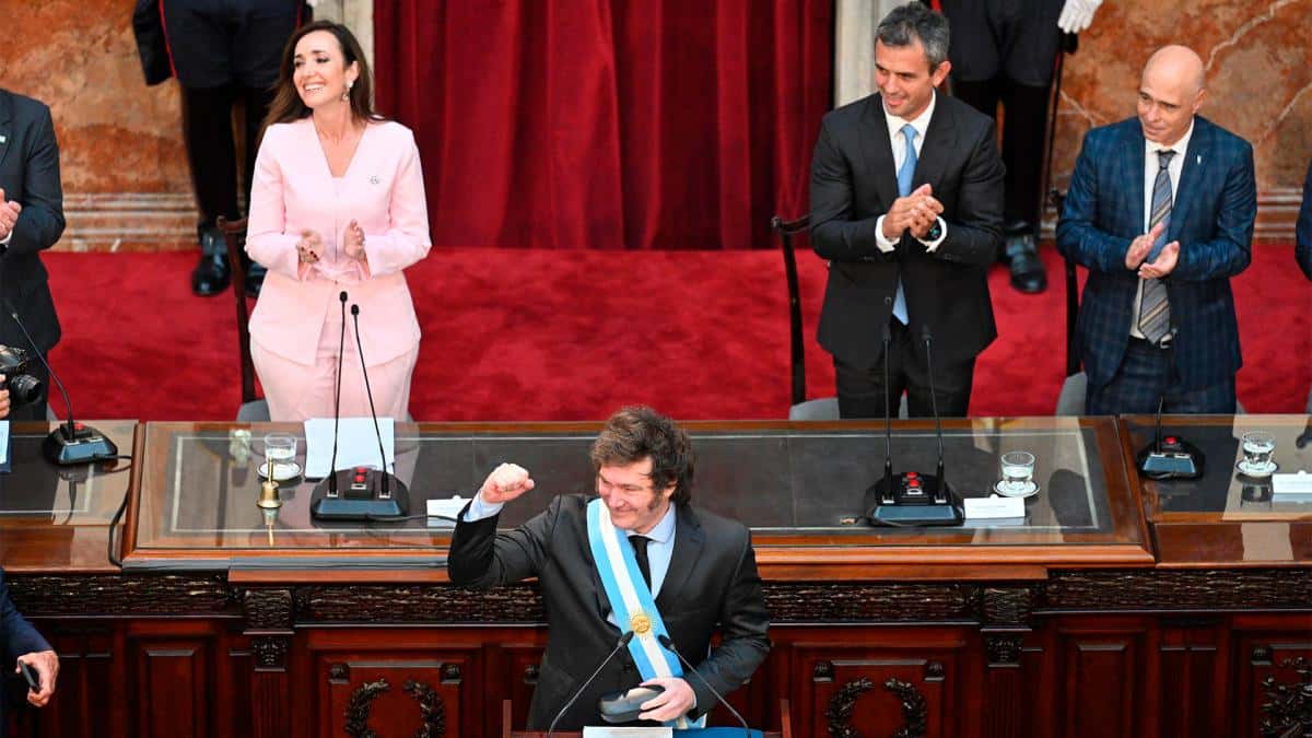 Milei, ante el Congreso: "vinimos a devolverle la libertad a los argentinos"