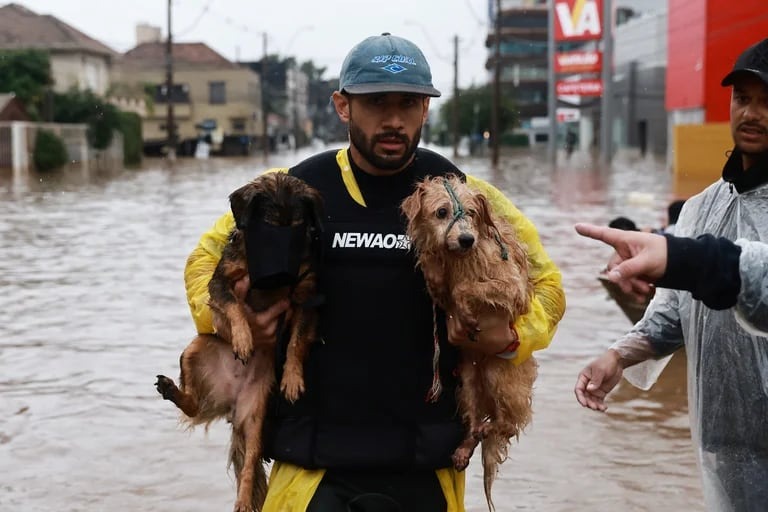 Brasil: los muertos por las inundaciones ascendieron a 137 y ya son casi dos millones los damnificados
